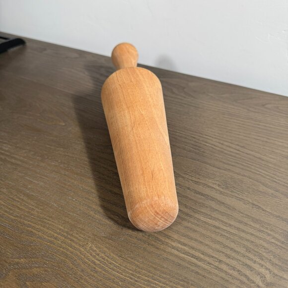 Wooden Pestle / Masher — Chinois Sieve Pusher • Vintage Rustic Kitchen Tool - Picture 5 of 7